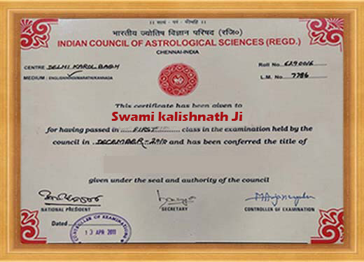 World Famous Astrologer Swami Kalishnath Ji +91-9461906631
