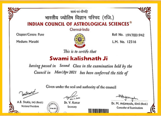 World Famous Astrologer Swami Kalishnath Ji +91-9461906631